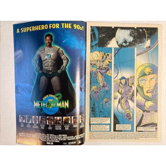 Cyberspace 3000 (1993) Marvel UK Comic Book Set 1-2 • Galactus, Aliens - Picture 5 of 5